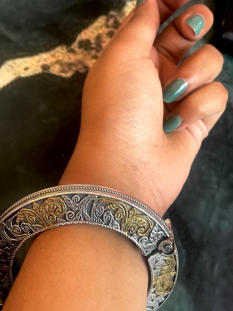 Dual Tone Openable Kada