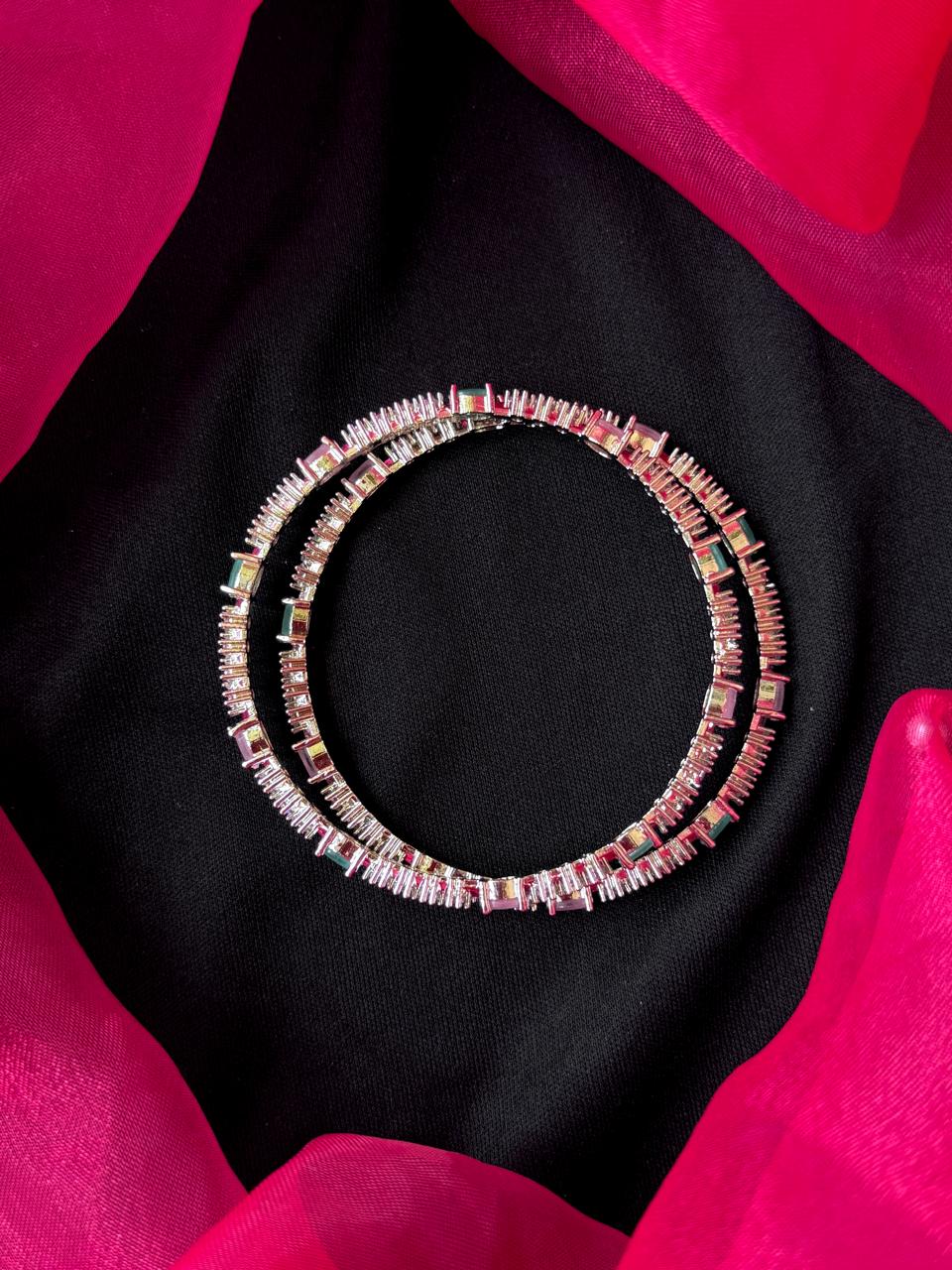 AD Stone Partywear Bangles