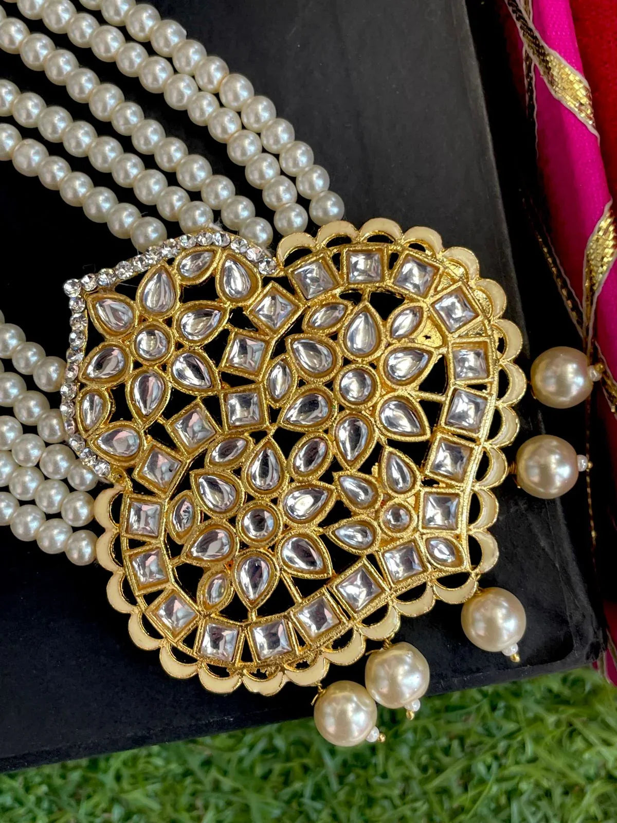 Kundan Necklace with Earring set