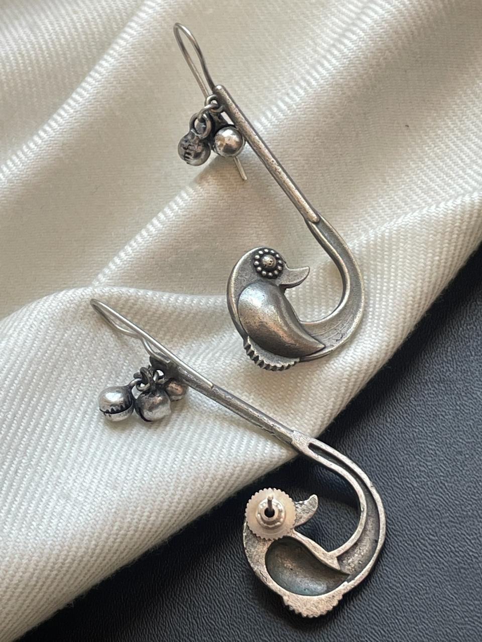 Fish Shape Earring with Ear cuff