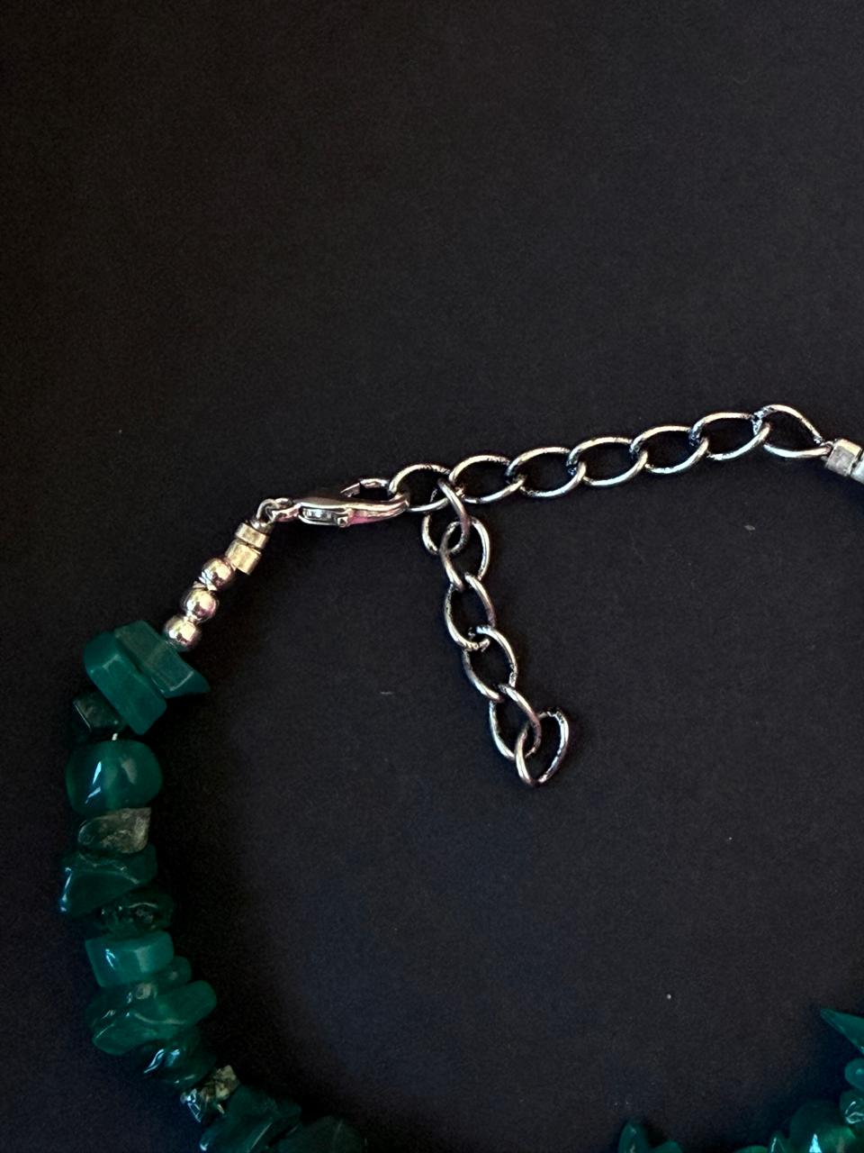 Natural Cut Chips Stone Bracelet