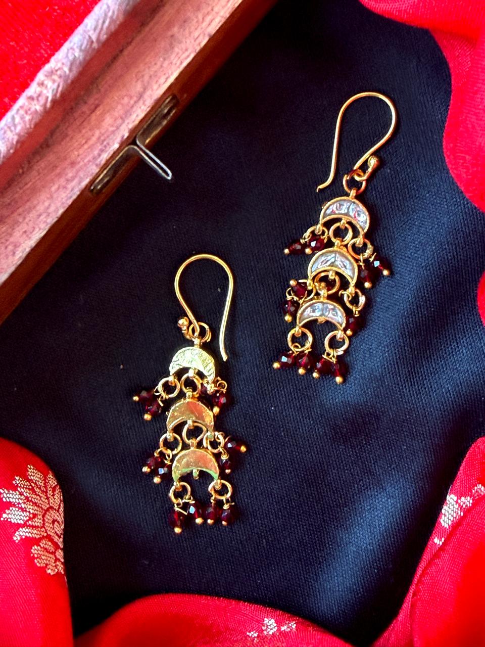 Pachi Kundan Beaded Earring