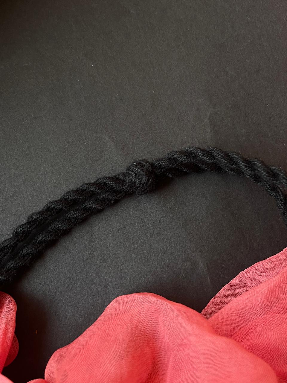 Monalisa Stone Oxidized Choker with Earring set