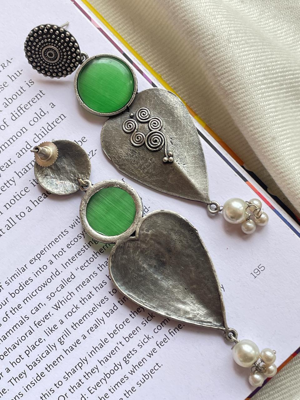 Monalisa Stone Antique Look Earring