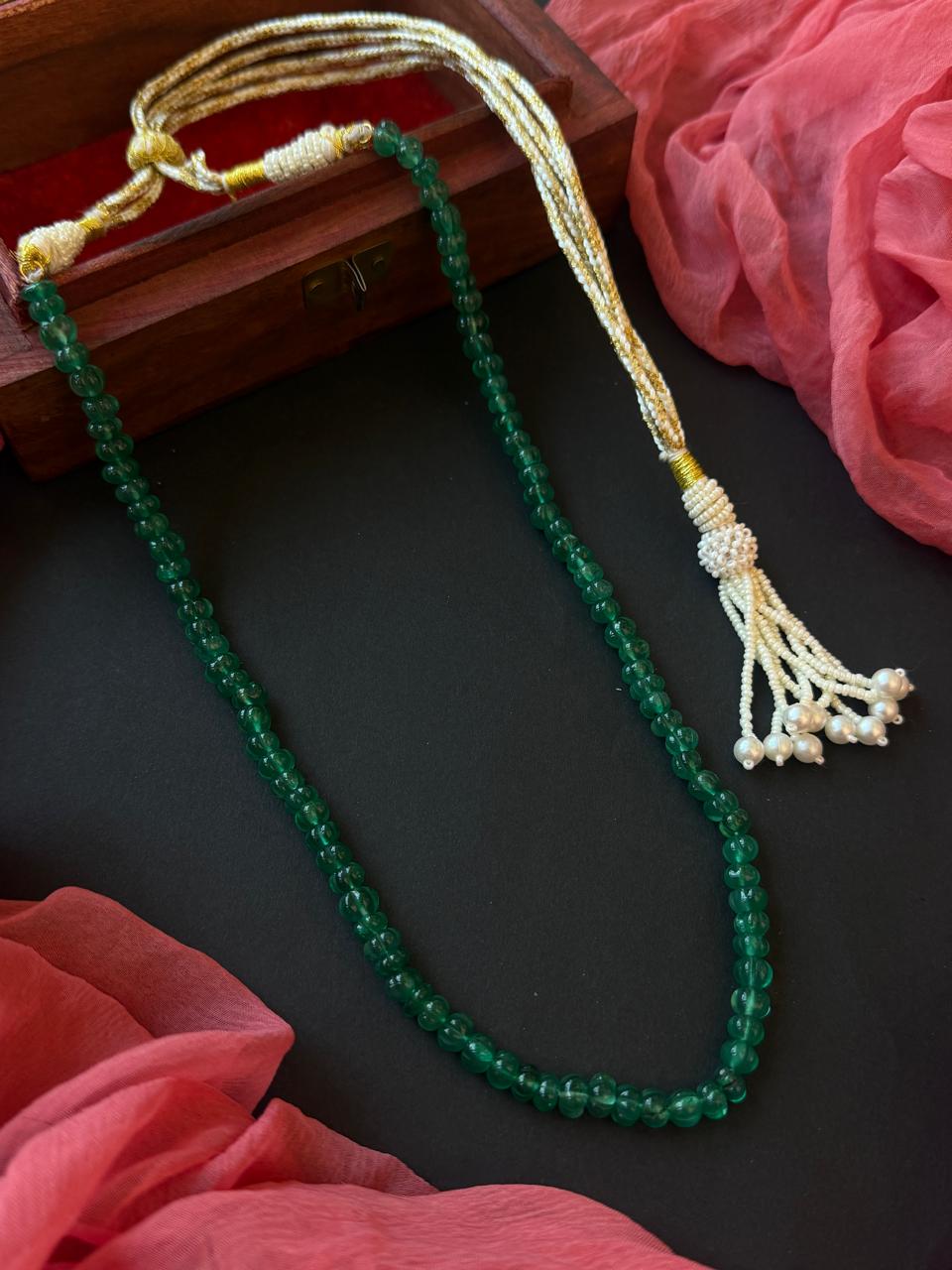 Starwberry Small Stone Beaded Mala