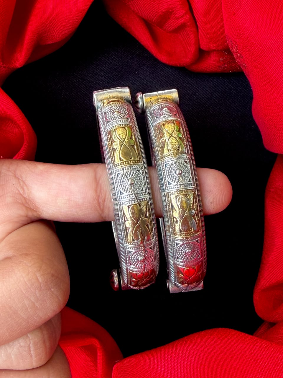 Dual Tone Openable Kada Set