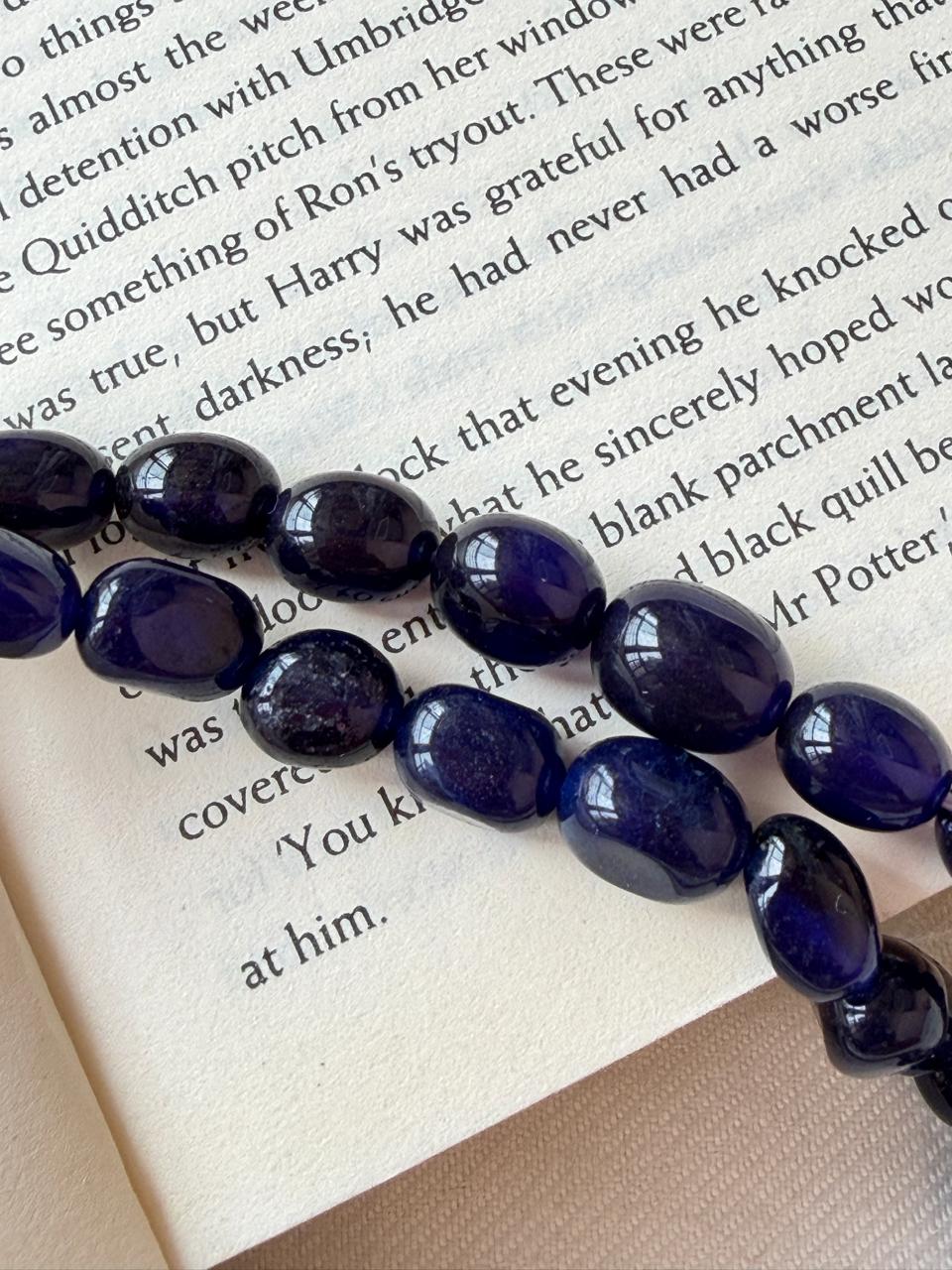 Stone Beads Double Layered Mala