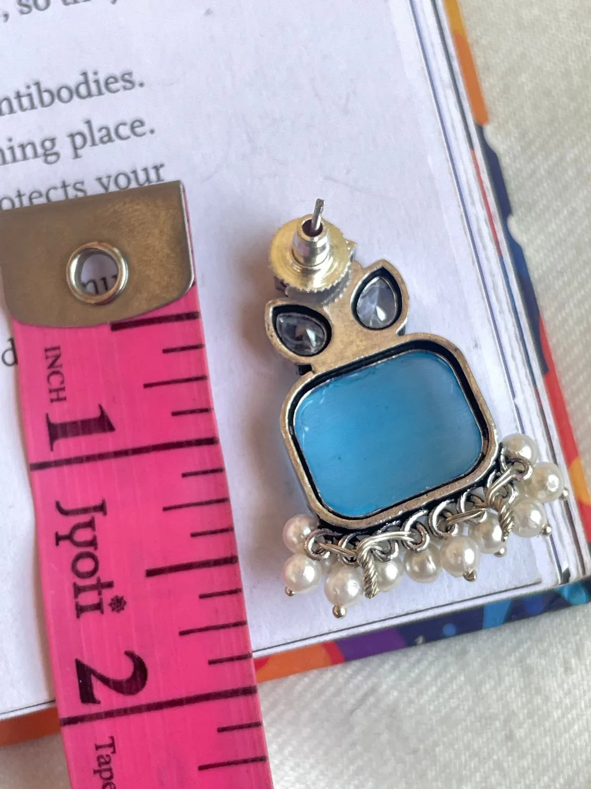 Monalisa Stone Stud Earring