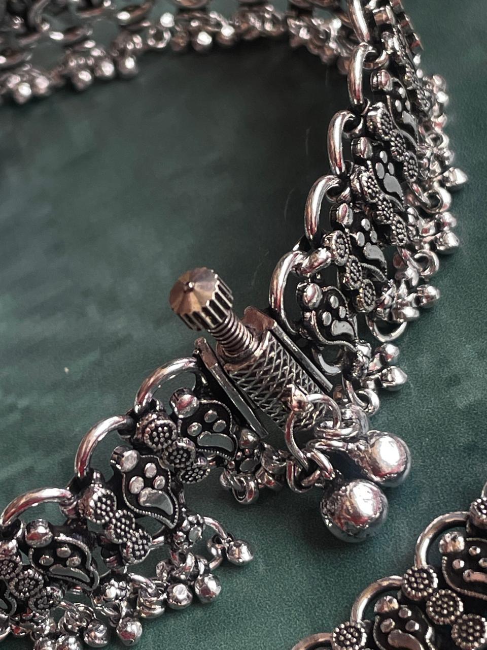Handmade Oxidized Anklets