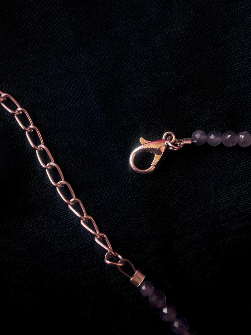 Semi Precious Stones Single Layer Mala