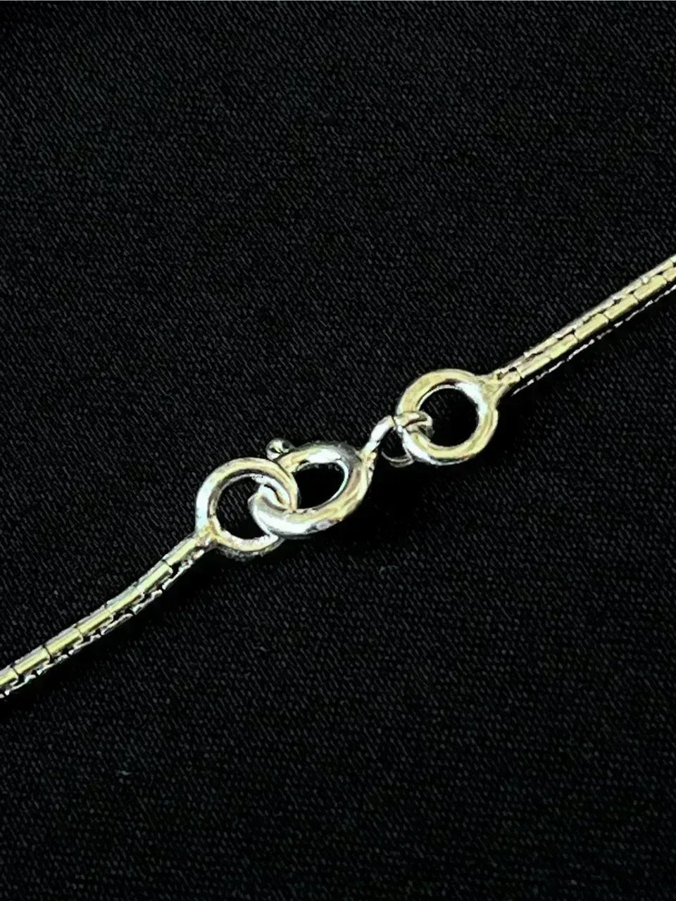 92.5 Silver Light Weight Anklet