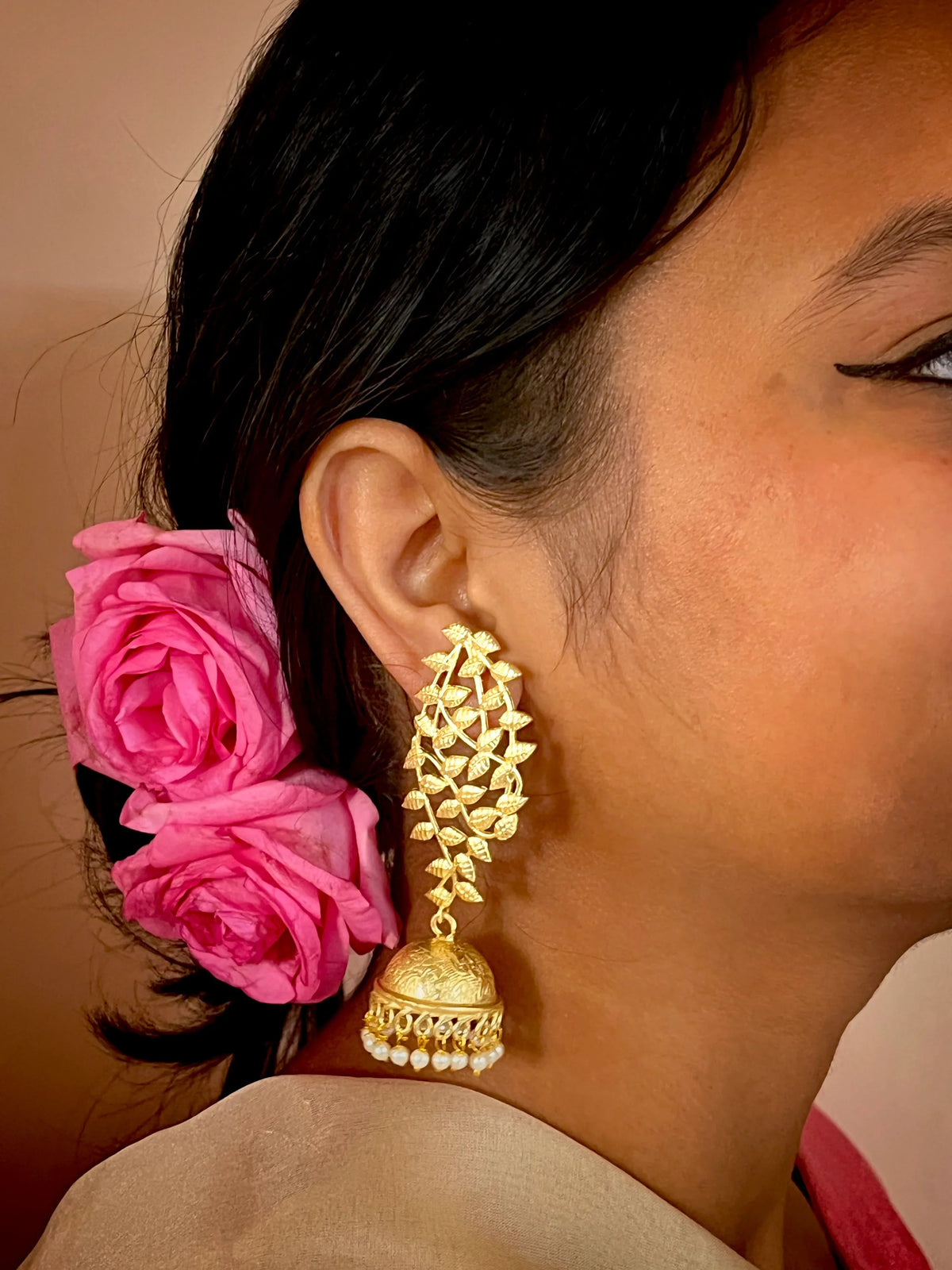 Golden Look Like Earring