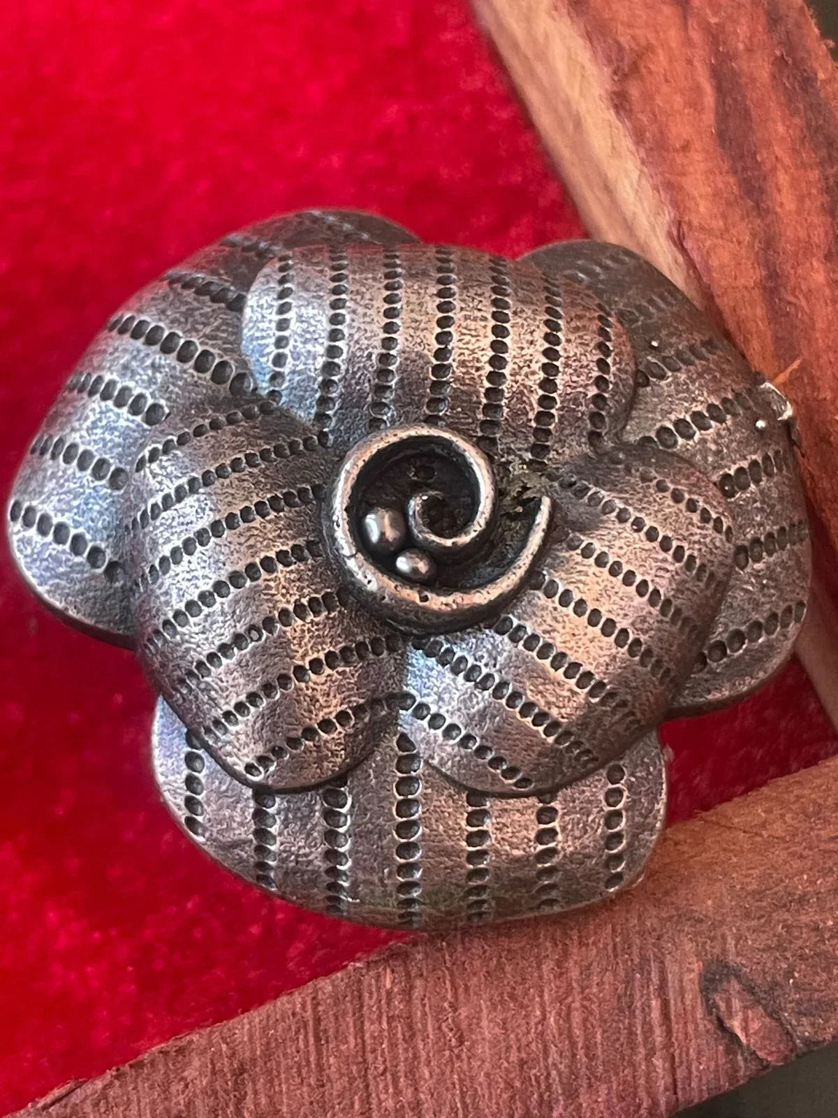 Oxidized Ganesha Ring