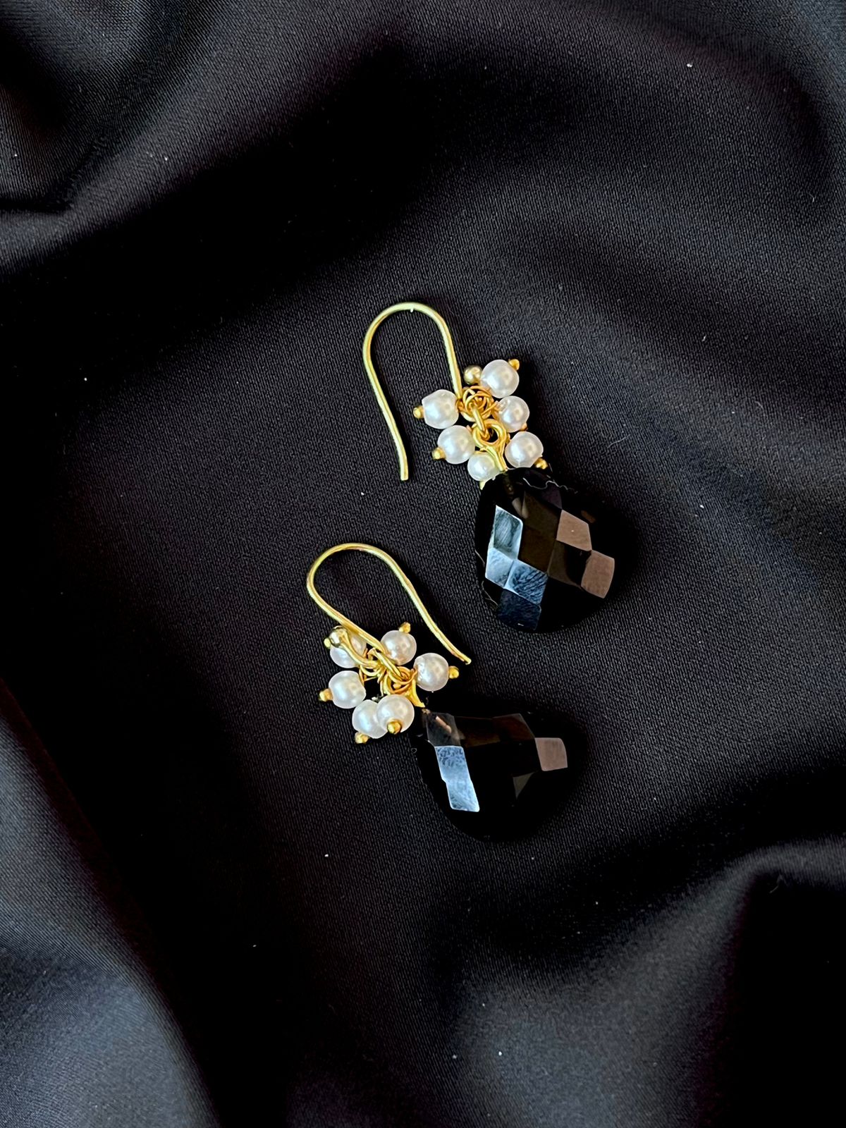 Onex Stone Gold Plated 92.5 Silver Earring