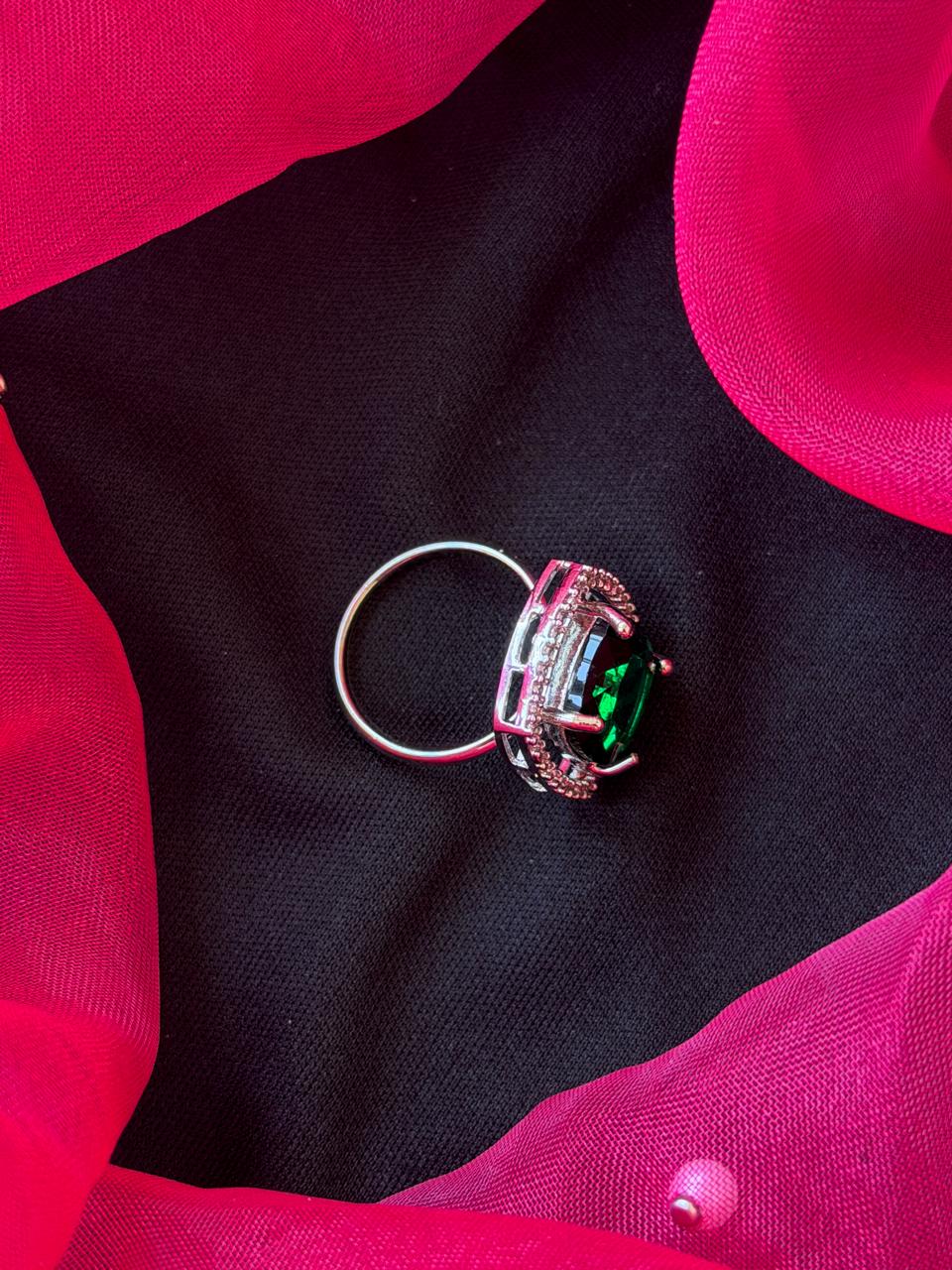 AD Stones Partywear Ring