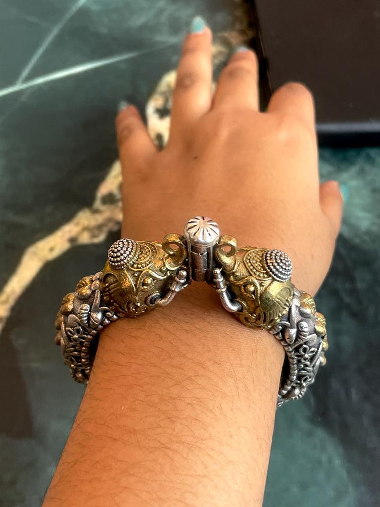 Dual Tone Openable Kada