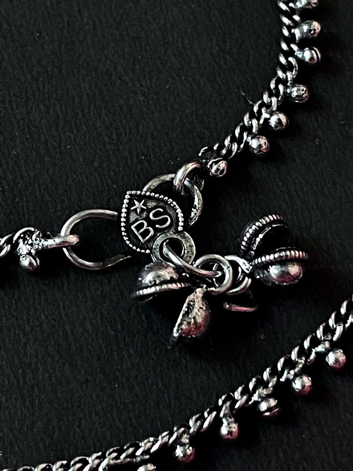 Silver Replica Ethnic Anklets
