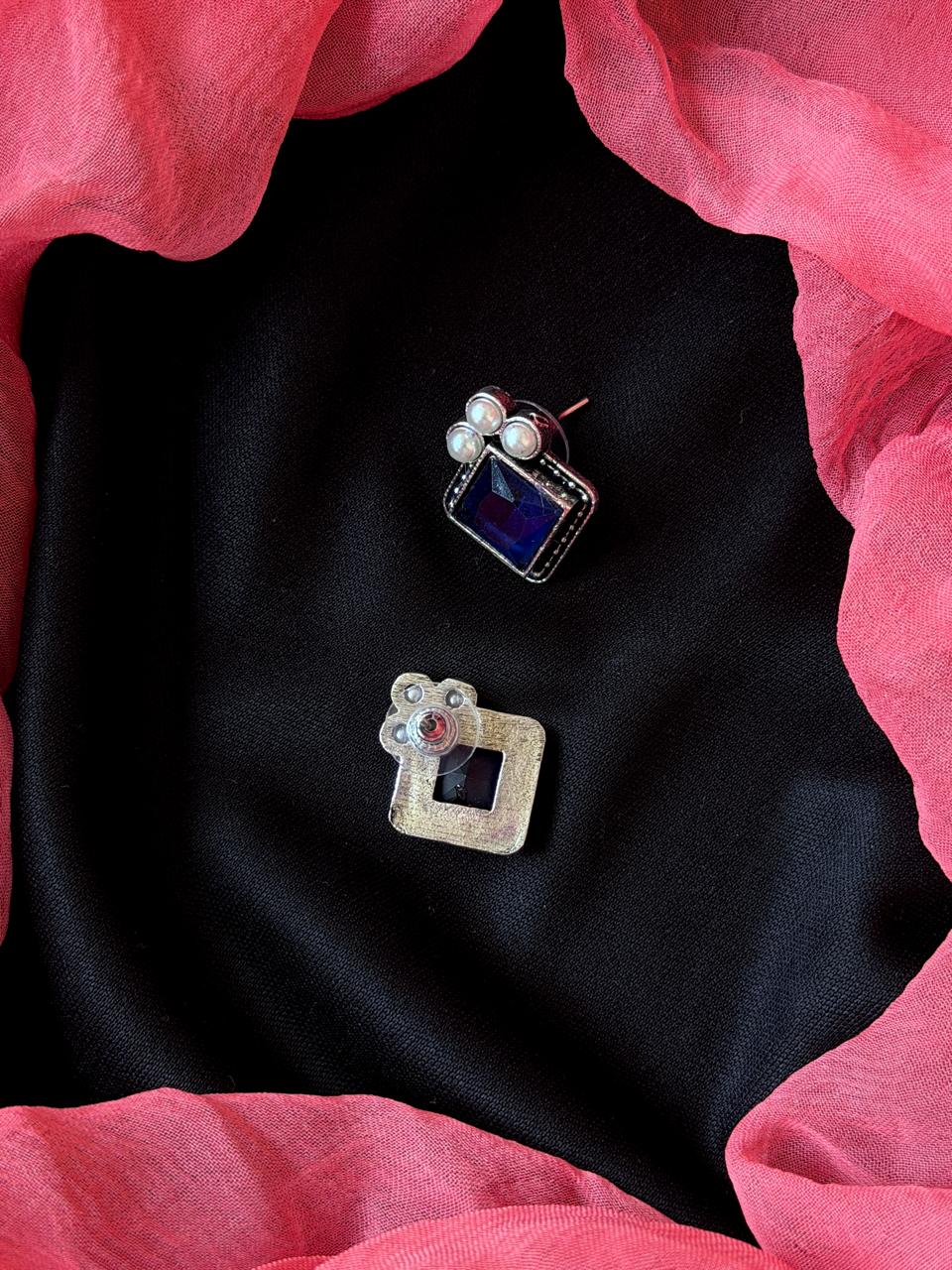 Monalisa Stone Square Stud Earring