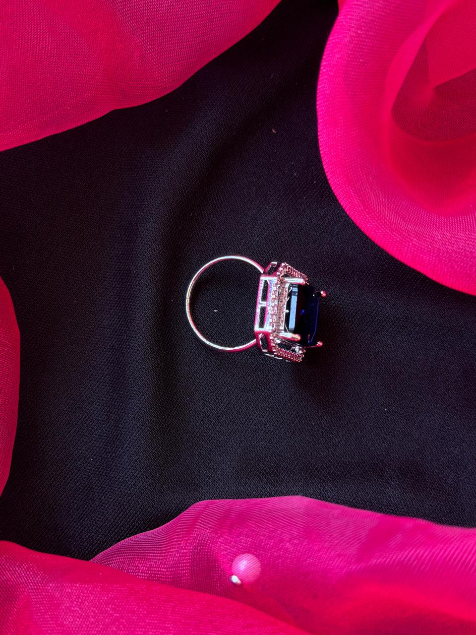 AD Stones Partywear Ring