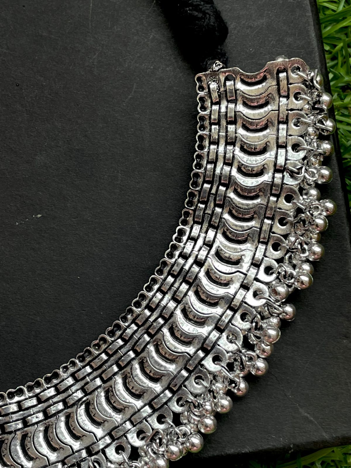 Oxidized Adjustable Choker