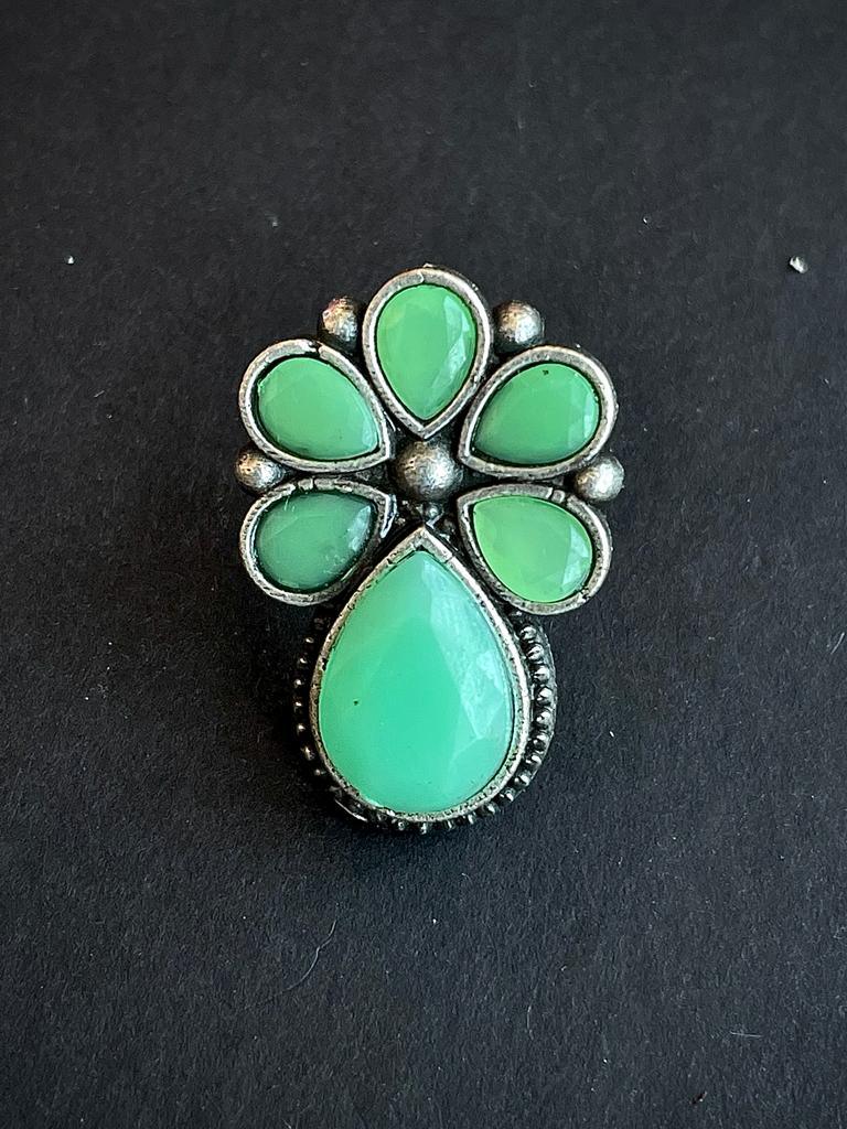 Stud Earring with Monalisa stone