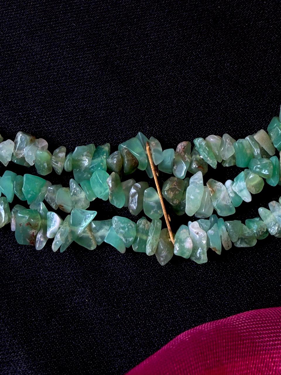 Natural Stone Three Layer Mala