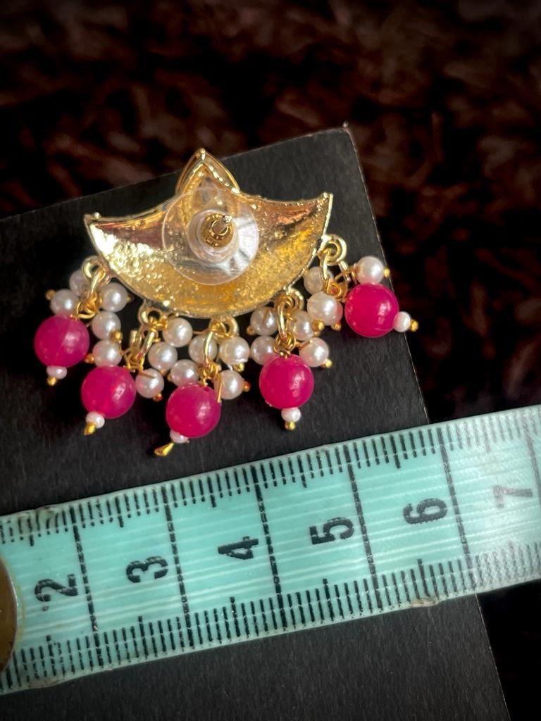 Meenakari Handmade Ethnic Trandy Small Stud Earring