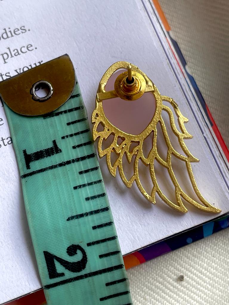 Monalisa Stone Brass Earring