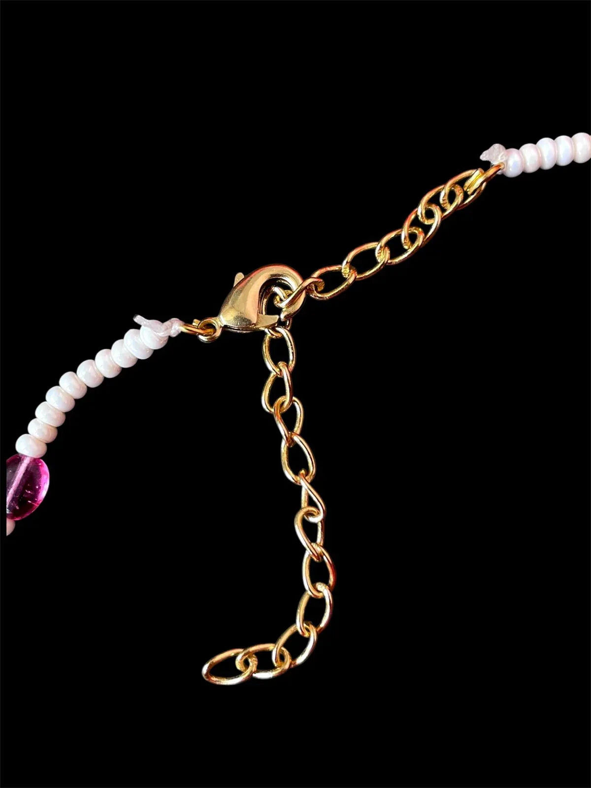 Pachi Kundan Pendant Jade Stone Beaded Mala Necklace