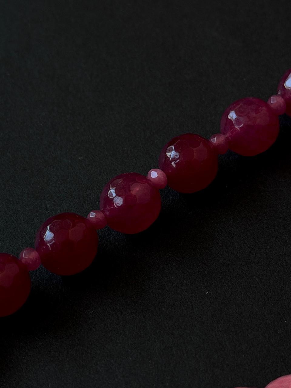 Stone Beads Mala Necklace