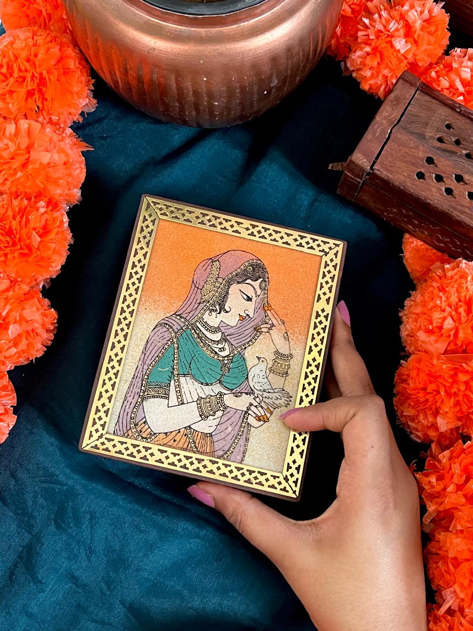 Gift Box of Dual Tone Opanable Kada and Earring