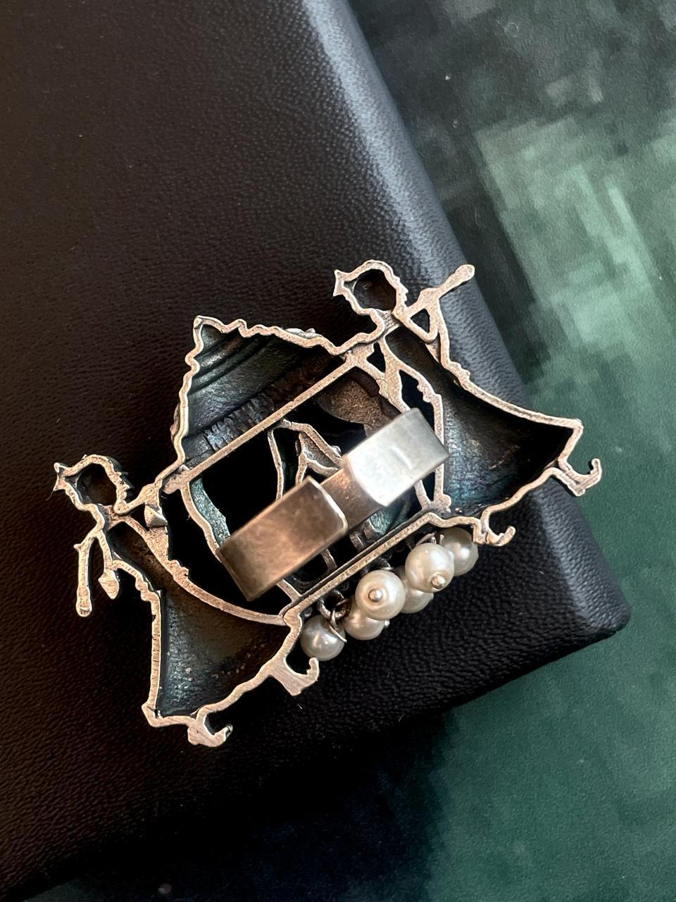 Indian Bridal Dolly Shape Antique Ring