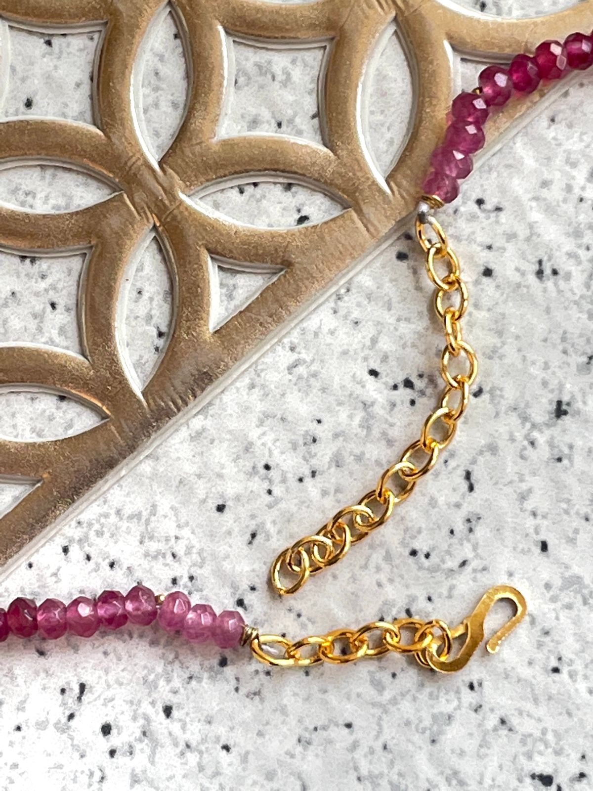 Semi Precious Stone Mala