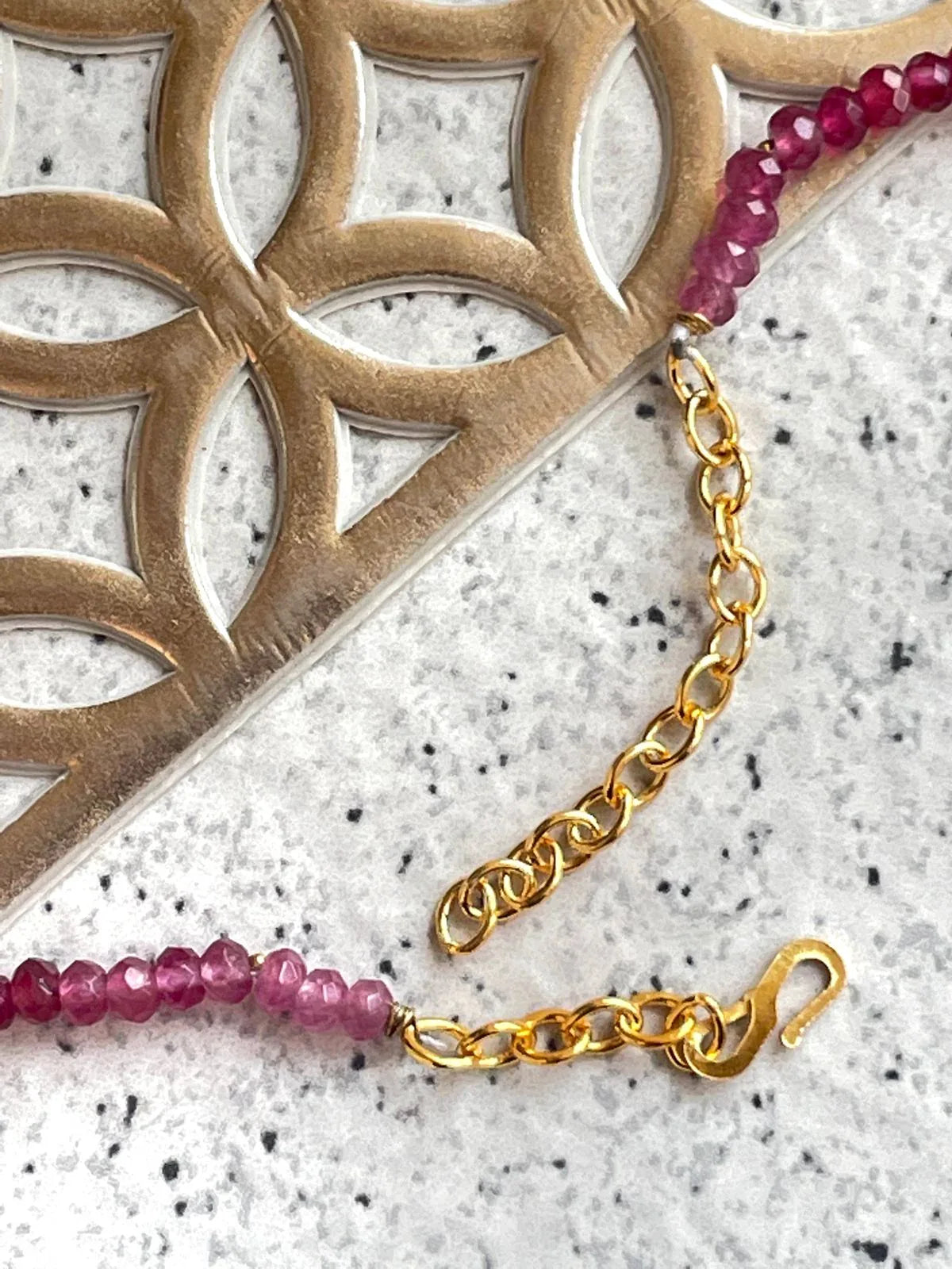 Semi Precious Stone Mala