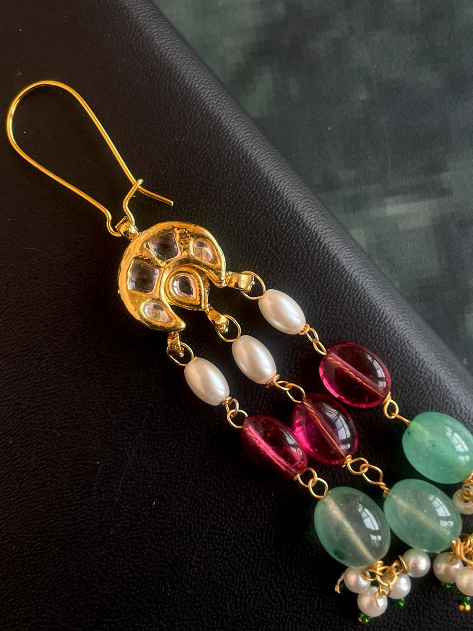 Semi Precious Stones Earring