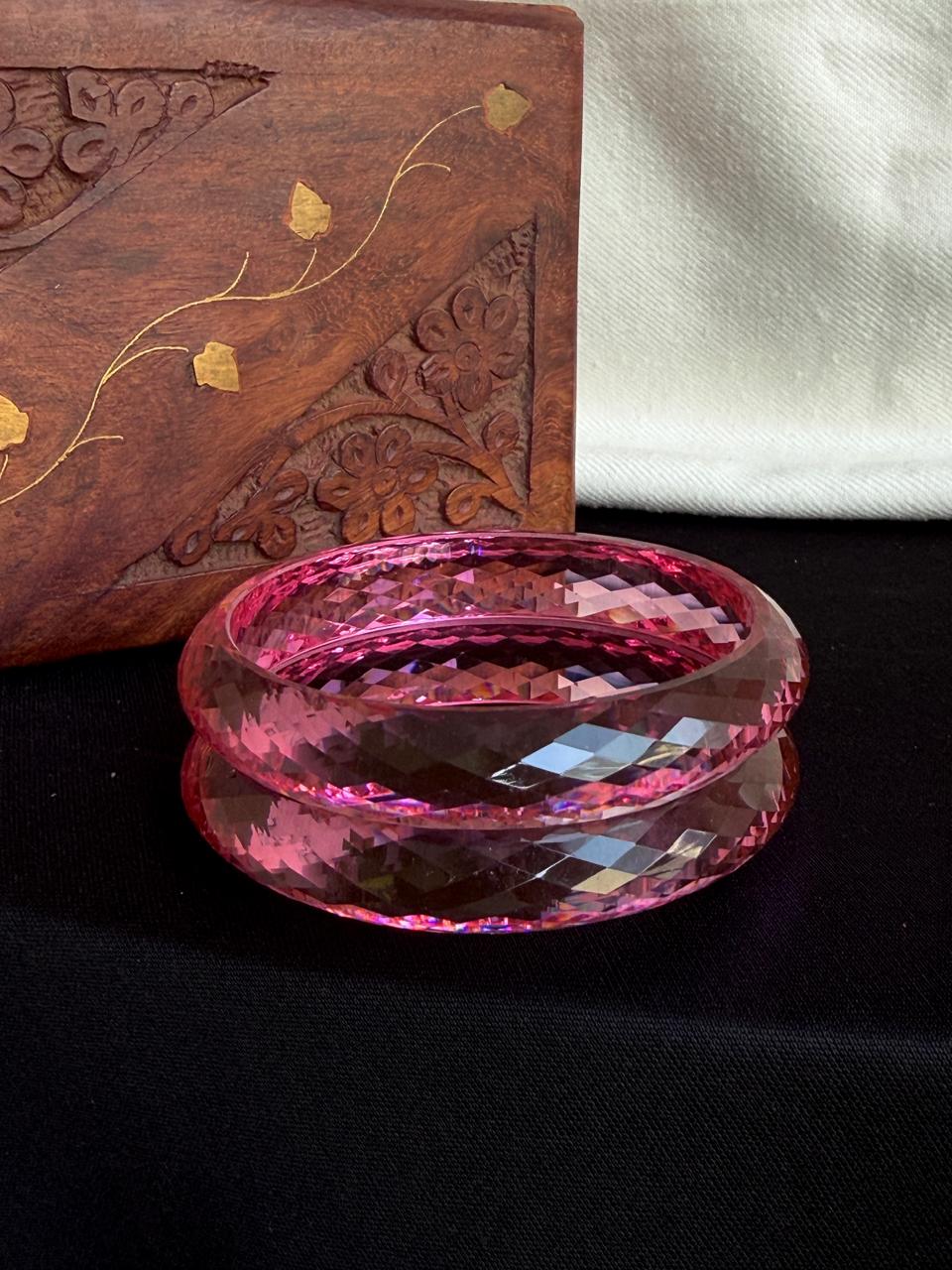 Acrylic Diamond Cut Jelly Kada