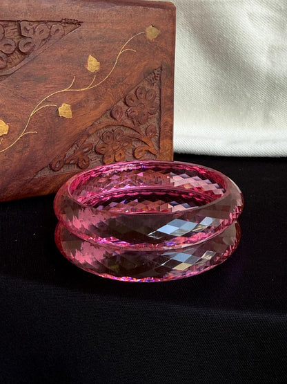 Acrylic Diamond Cut Jelly Kada