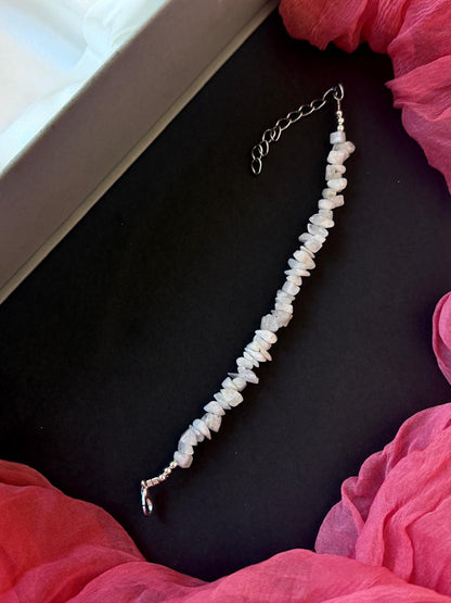 Natural Cut Chips Stone Bracelet
