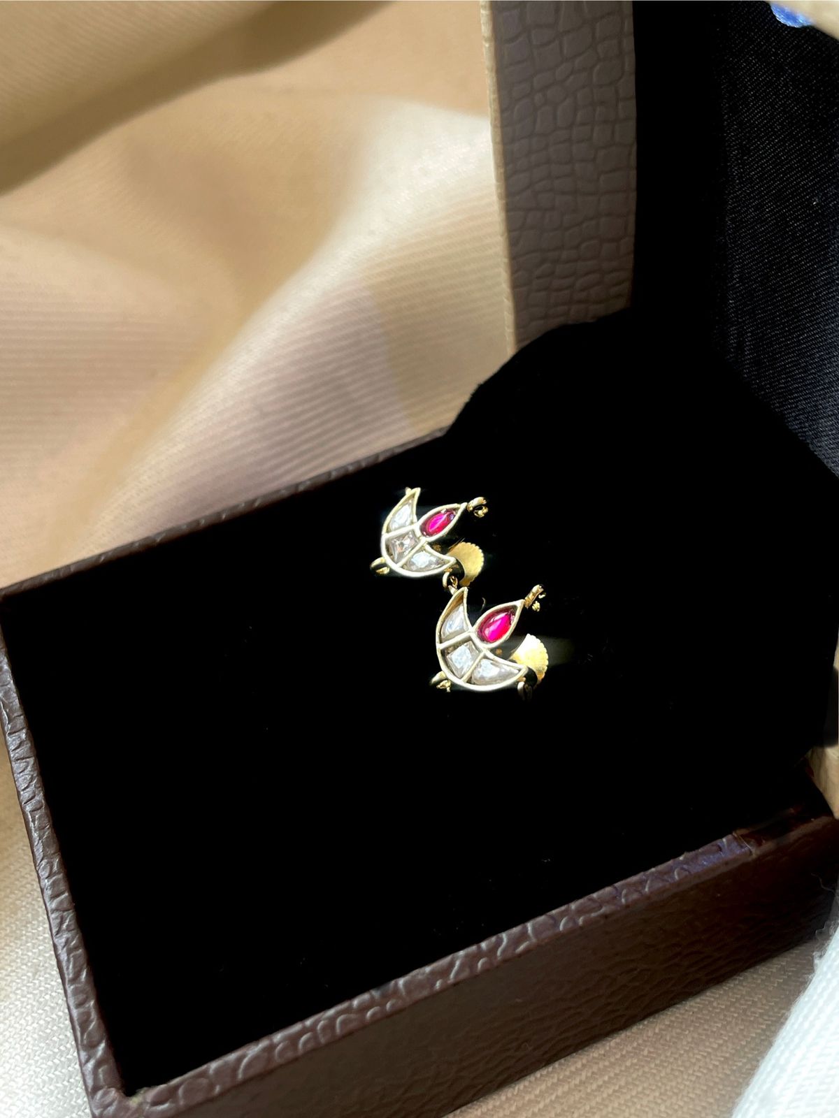 Pachi Kundan Small Stud Earring