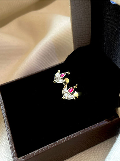 Pachi Kundan Small Stud Earring