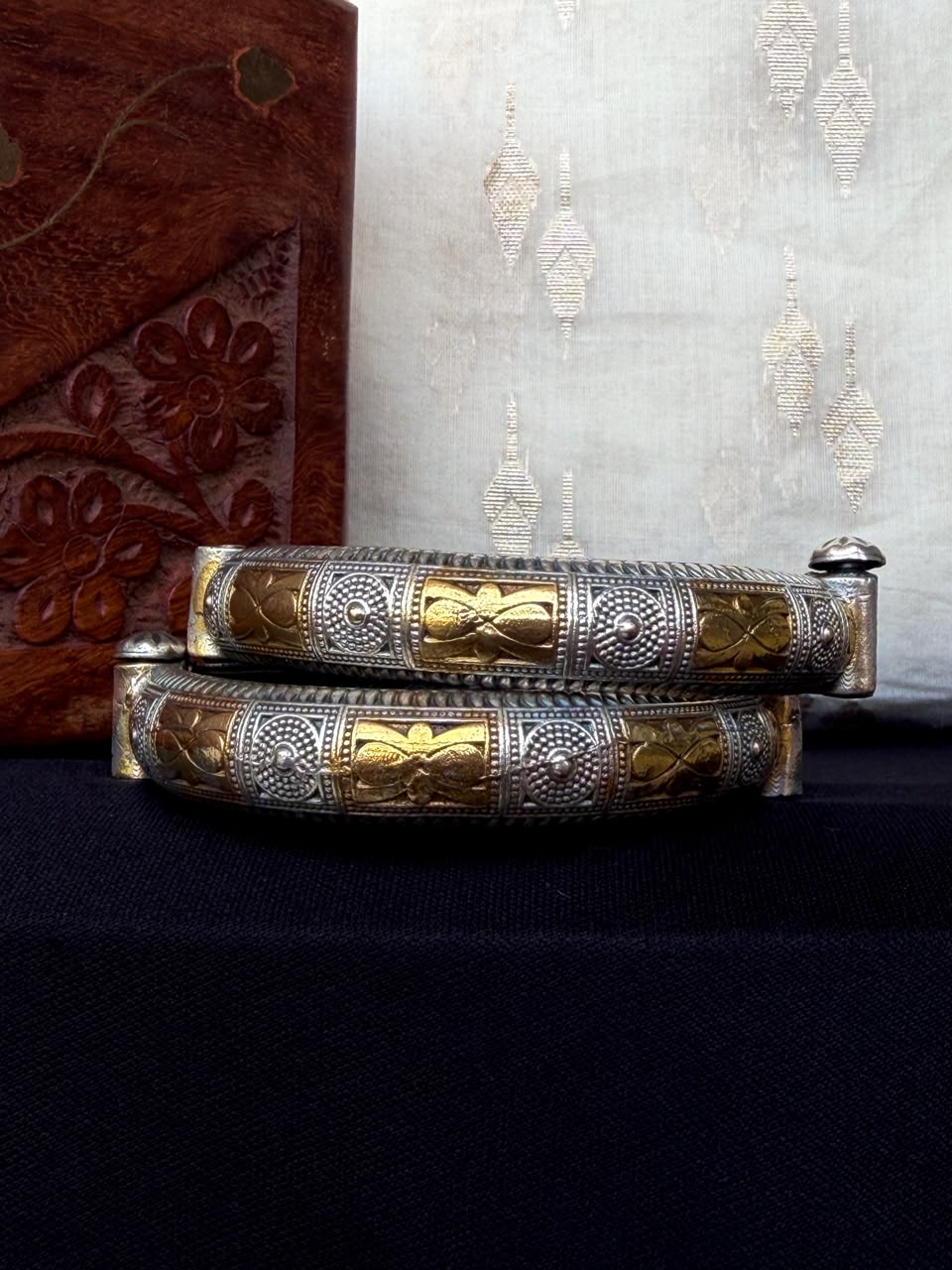 Dual Tone Openable Kada Set
