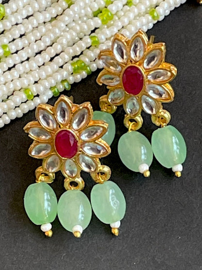 Kundan Choker with Earring set