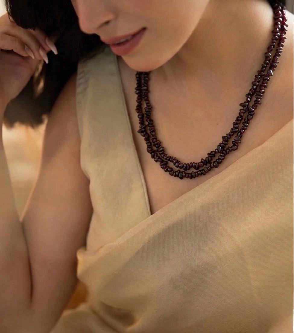 Natural Stones Double Layer Mala