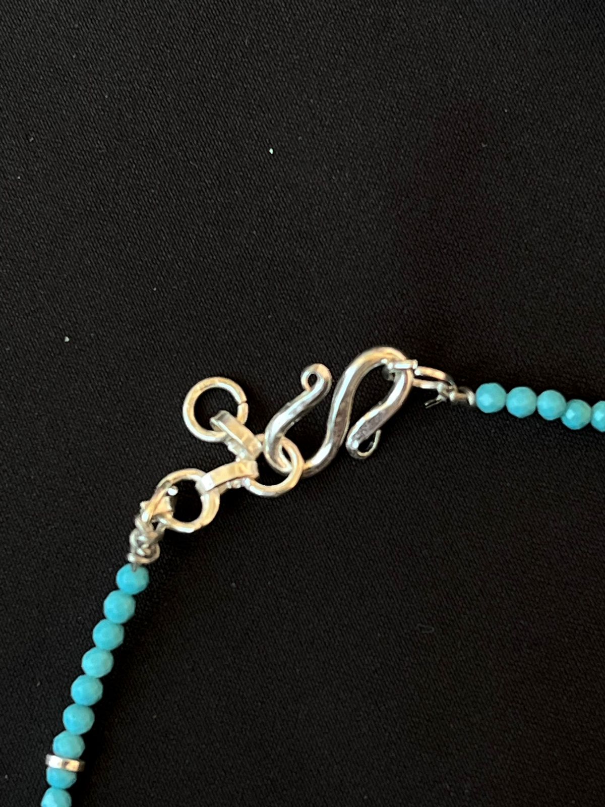 Beaded Gunghroo 92.5 Silver Anklet