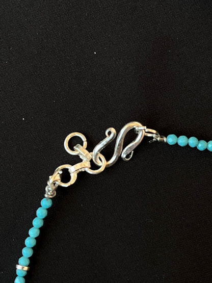 Beaded Gunghroo 92.5 Silver Anklet