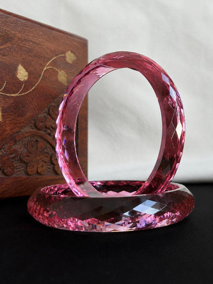 Acrylic Diamond Cut Jelly Kada