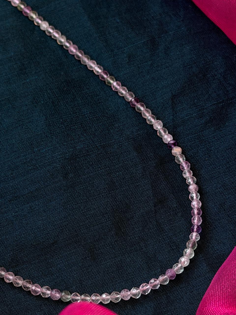 Semi Precious Stones Single Layer Mala