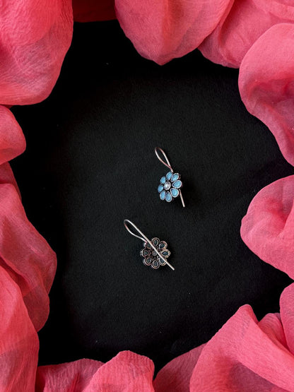 Monalisa Stone Oxidized Earring