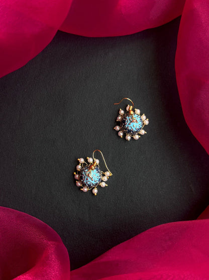 Meenakari Jhumki Earring