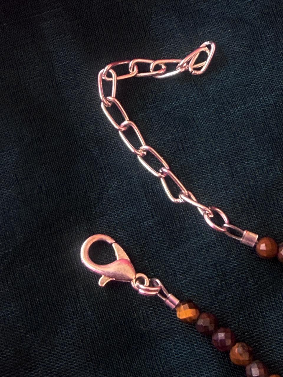 Semi Precious Stones Single Layer Mala